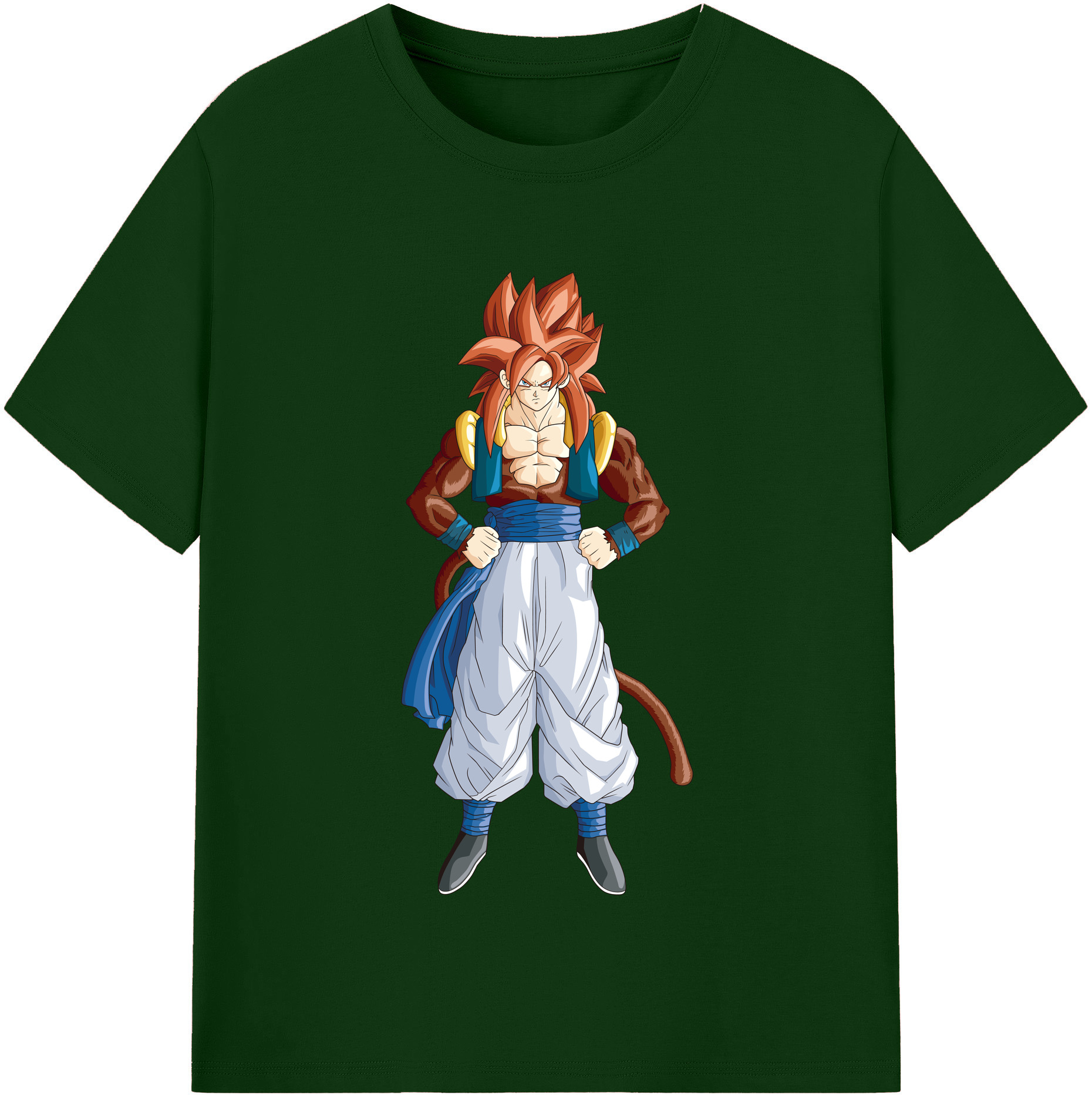 （画像用） ドラゴンボール 孫悟空（そん ごくう）Son Goku カカロット DRAGON BALL Kakarotto 綿100％半袖Tシャツ（フロントプリント）